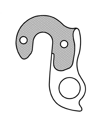 Union Hanger GH-116 Compatible with Bianchi, BMC, Carrera and more