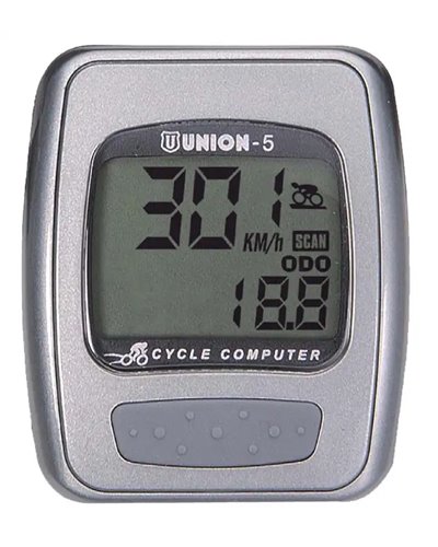 Union Cycle Computer Union-8N With Wire 8 Functions