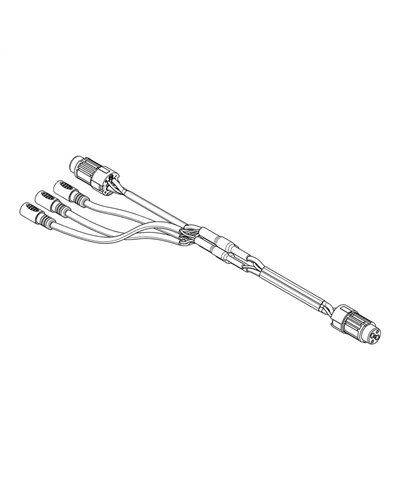 Bosch Battery Cable with Multi-Connector, 820mm (BCH3914_820)