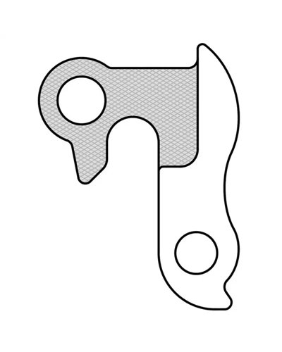 Union Forcellino GH-015 Compatibile con B'Twin, Corratec, Decathlon e Altri Marchi