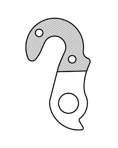 Union Forcellino GH-039 Compatibile con Cinelli, Colmar, Corratec e Altri Marchi