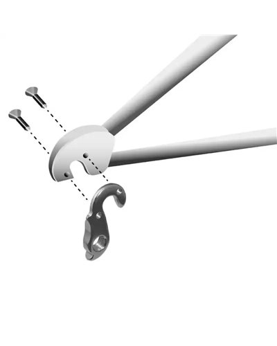 Union Forcellino GH-039 Compatibile con Cinelli, Colmar, Corratec e Altri Marchi