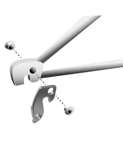 Union Forcellino GH-023 Compatibile con Carrera, Centurion, Megamo e Altri Marchi