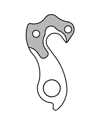 Union Forcellino GH-041 Compatibile con Pinarello, Stevens e Altri Marchi