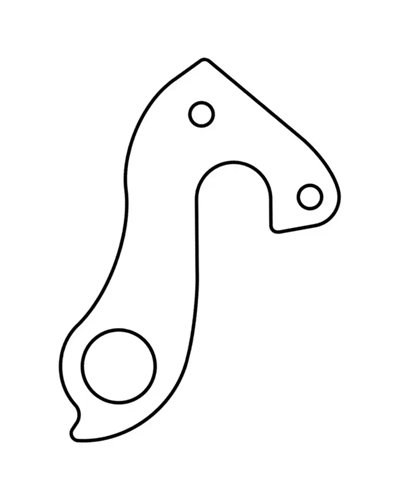 Union Forcellino GH-056 Compatibile con ddy Merckx, Gitane, Haibike e Altri Marchi