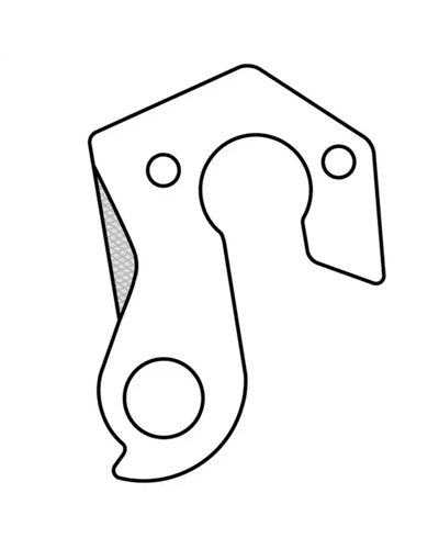 Union Hanger GH-063 Compatible with B'Twin, Decathlon, Rockrider and more