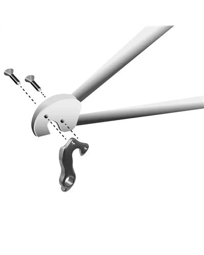 Union Forcellino GH-072 Compatibile con Corratec e Altri Marchi