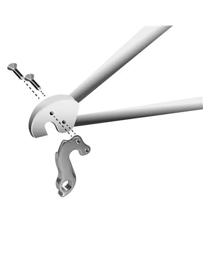 Union Forcellino GH-080 Compatibile con Argon 18, Bergamont, BH e Altri Marchi