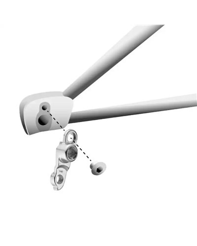 Union Hanger GH-087 Compatible with Various Brands - 142x12/1.75mm Direct Mount Thru Axle