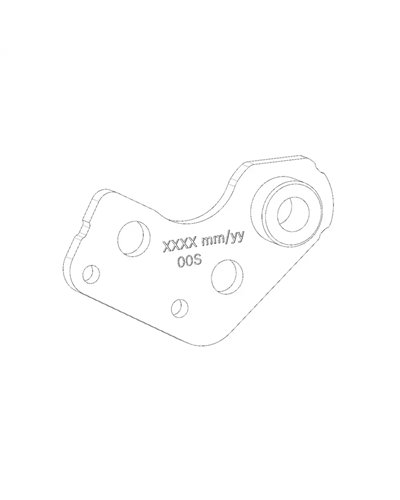 Bosch EB1120000S Short Right Mounting Plate (BDU37YY)