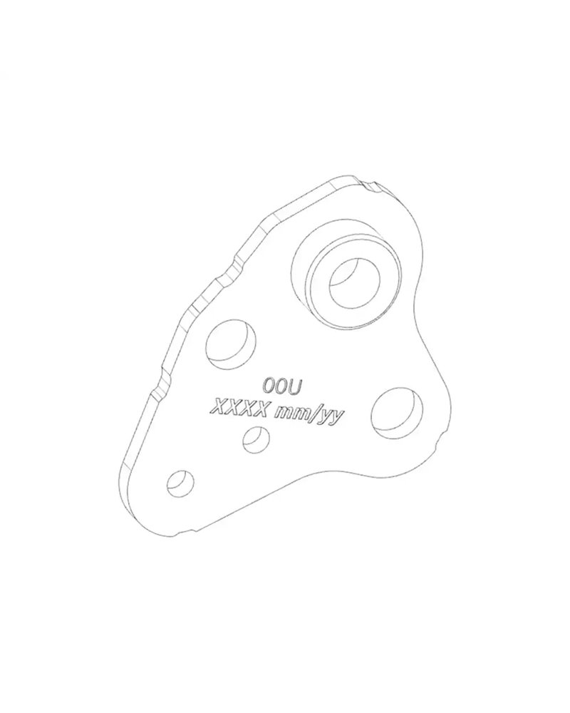 Bosch EB1120000U Piastra di Montaggio, Corta Sinistra (BDU37YY)