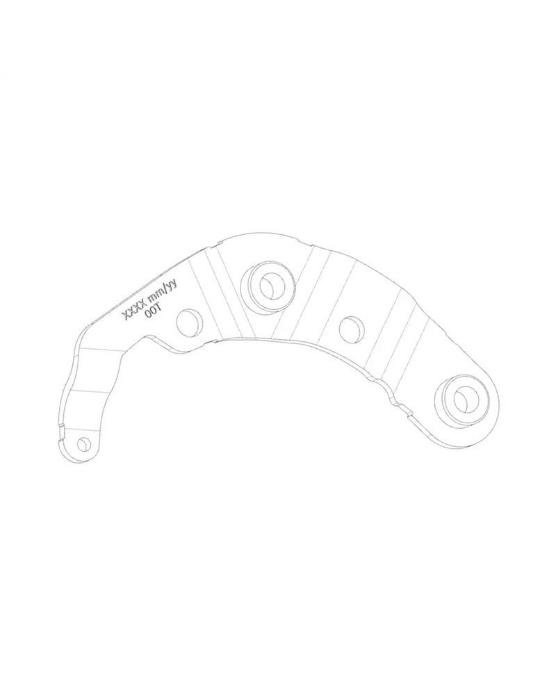 Bosch EB1120000T Long Left Mounting Plate (BDU37YY)