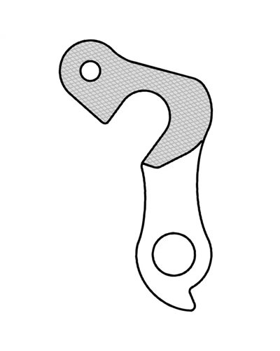 Union Forcellino GH-026 Compatibile con Haibike, Wheeler, Winora e Altri Marchi
