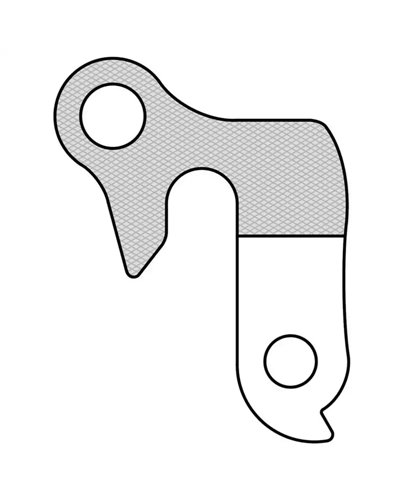 Union Forcellino GH-001 Compatibile con BH, Bianchi, Cube e Altri Marchi