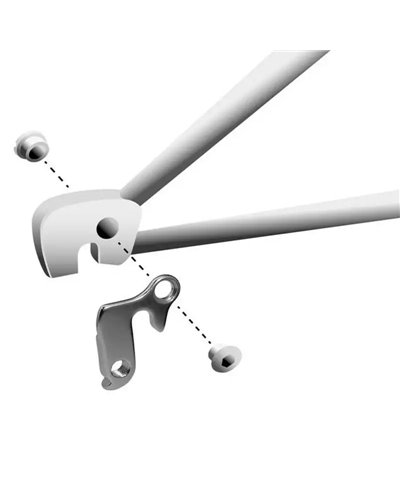 Union Forcellino GH-001 Compatibile con BH, Bianchi, Cube e Altri Marchi