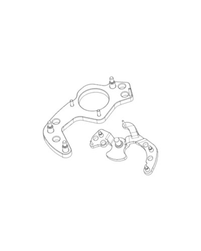 Bosch EB1190000C Mounting Plate Mounting Template (BDU37YY)