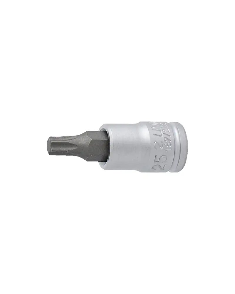 Unior Screwdriver Socket with Torx Profile 1/4 187/2TX - TX 8