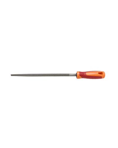 Unior Round File with Handle, Bastard 763HB-US - 200mm