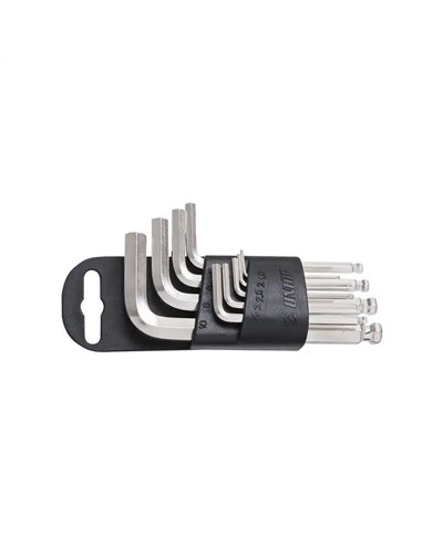 Unior Set Of Ball-End Hex Wrenches On Plastic Clip 220/3SPH-US - 1.5, 2, 2.5, 3, 4, 5, 6, 8, 10mm