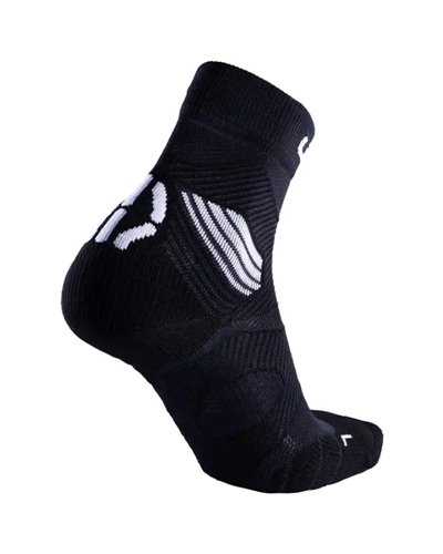 UYN Challenge Calze Trail Running Donna, Nero/Bianco