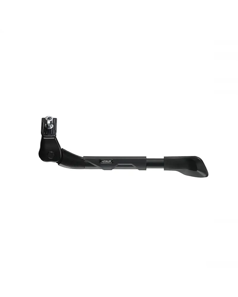 Ursus Cavalletto Centrale Laterale King Evo 78 in Alluminio, Regolabile per Bici da 24, 26 e 28"
