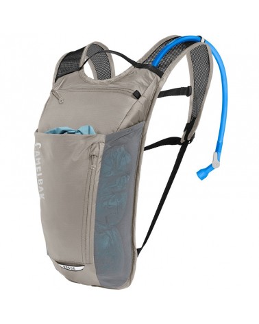 Camelbak Rogue Light 7 Liters Cycling Hydration Pack, Aluminum/Black (2 Liters Crux Reservoir Included)