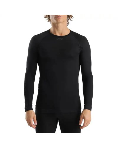 UYN Energyon Biotech Men's Long Sleeves Baselayer, Black