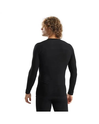 UYN Energyon Biotech Maglia Intimo Maniche Lunghe Uomo, Nero