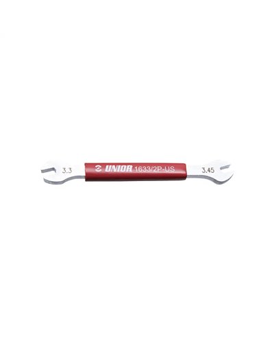 Unior Pro Spoke Wrench 1633/2P-US - 3.3X3,45mm