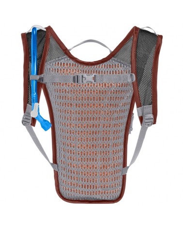 Camelbak Hydrobak Light 2.5 Liters Cycling Hydration Pack, Fired Brick/Koi (1.5 Liters Crux Reservoir Included)
