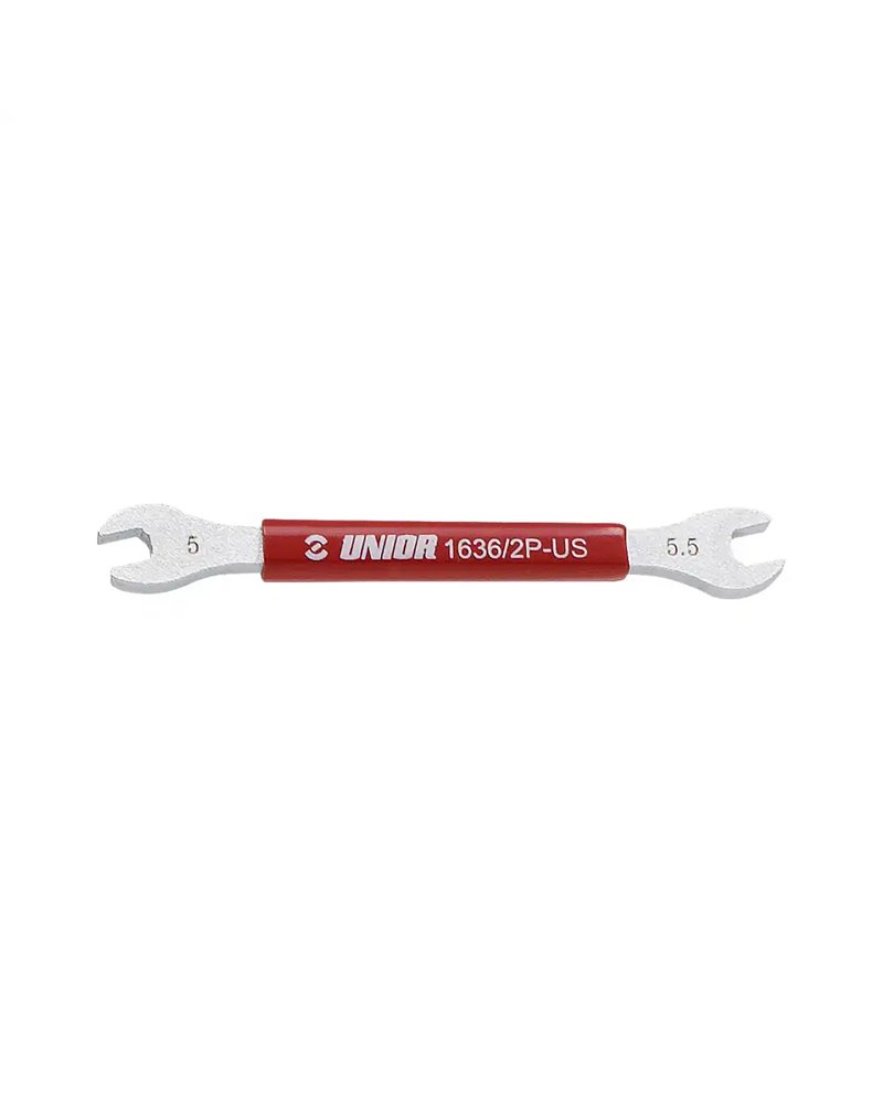Unior Double Sided Spoke Wrench 1636/2P-US - 5X5.5mm
