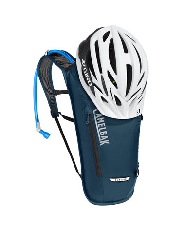 Camelbak Classic Light 4 Liters Cycling Hydration Pack, Gibraltar Navy/Black (2 Liters Crux Reservoir Included)