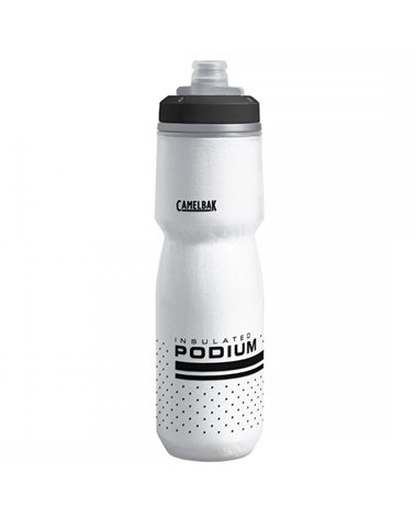 Camelbak Podium Chill Insulated 710 ml/24oz Water Bottle, White/Black