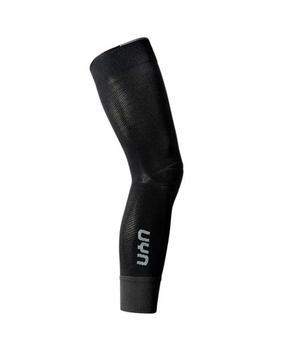 UYN Unisex Cycling Leg Warmers, Black/Charcoal