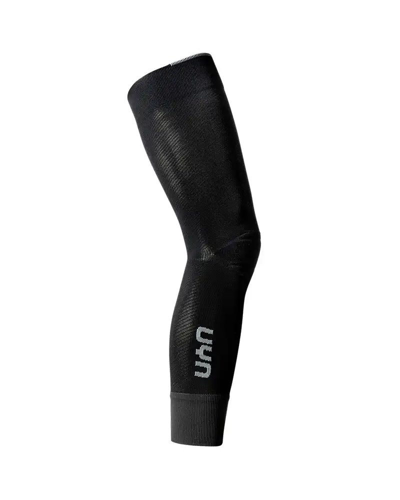 UYN Unisex Cycling Leg Warmers, Black/Charcoal