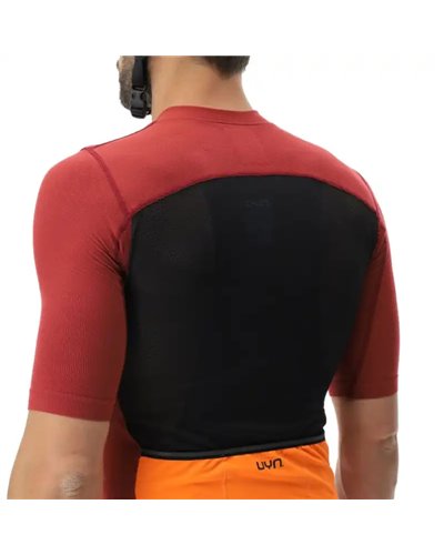 UYN LightSpeed Men's Short Sleeves Full Zip Cycling Jersey, Port Royal/Black