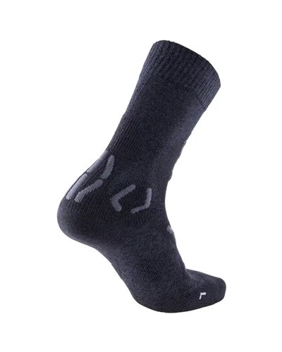 UYN Explorer Light Calze Trekking Uomo, Charcoal/Anthracite