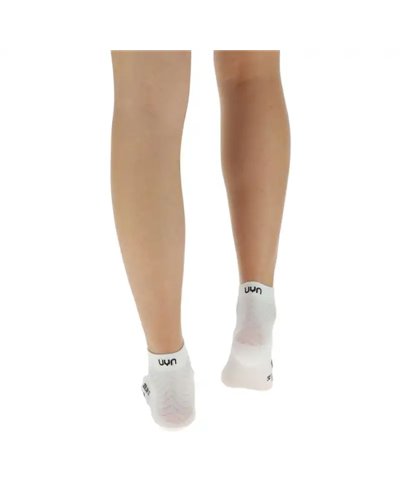 UYN Essential Low Cut Unisex Socks, White ( 2 Pair Pack)