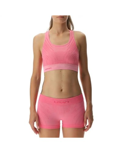 UYN Motyon 2.0 High Support Reggiseno Sportivo Donna, Flamingo