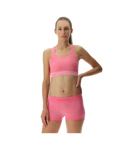UYN Motyon 2.0 High Support Reggiseno Sportivo Donna, Flamingo