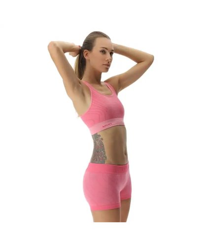 UYN Motyon 2.0 High Support Reggiseno Sportivo Donna, Flamingo