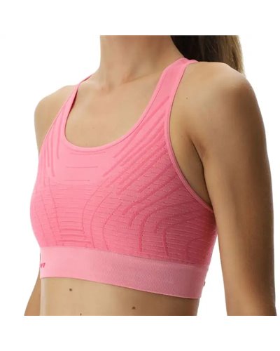 UYN Motyon 2.0 High Support Reggiseno Sportivo Donna, Flamingo