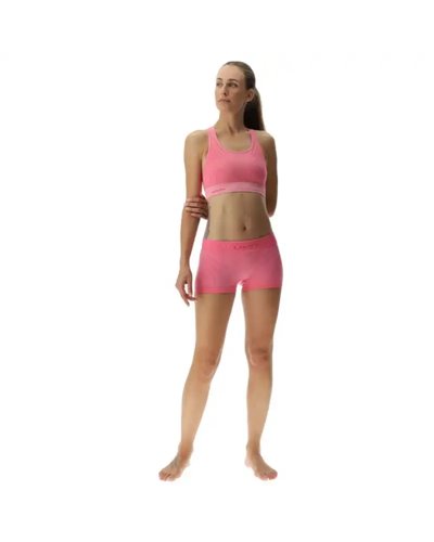 UYN Motyon 2.0 High Support Reggiseno Sportivo Donna, Flamingo