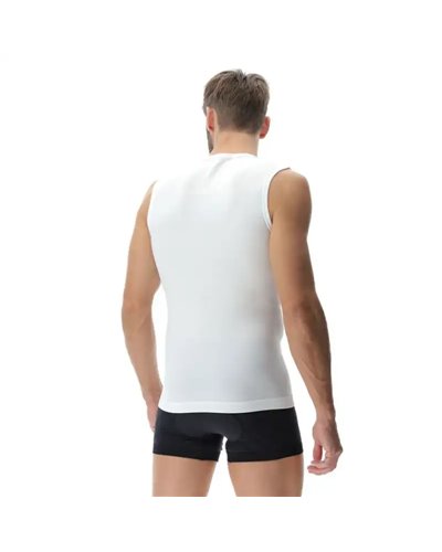 UYN Motyon 2.0 Men's Underwear Sleeveless, White