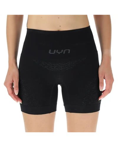 UYN Running Exceleration Women's Tight Shorts, Black/Black/Iron
