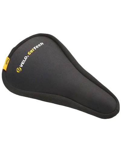 Velo Coprisella con Inserti in Gel Standard - Modello MTB, Nero