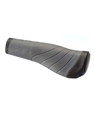 Velo Coppia Manopole Comfort Lock, 135mm, Nero/Grigio