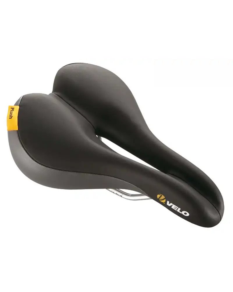 Velo Velo Plush Saddle, Model Inclined 4126, Black
