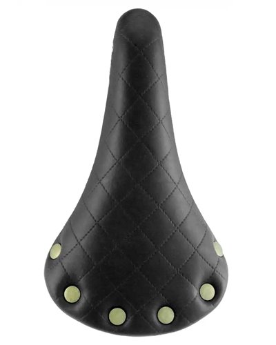 Velo Sella Velo Plush Modello Vintage Sport 6067P, Nero