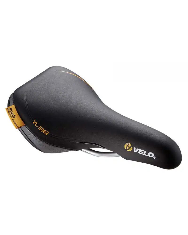 Velo Velo Plush Saddle, Model Junior 5062, Black